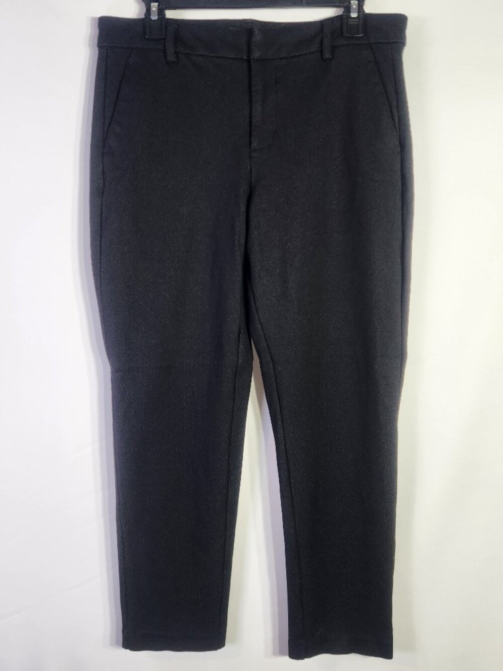 Liverpool Ladies Black Gray Kelsey Knit Slacks Slim Leg – Size 10